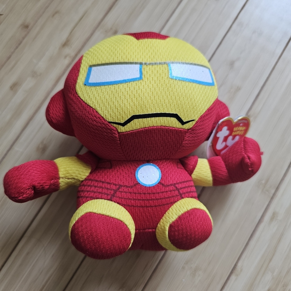 Ty Beanie Babies Marvel Comics, Iron Man